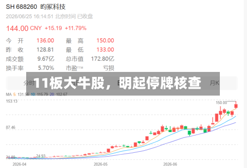 11板大牛股，明起停牌核查-第2张图片