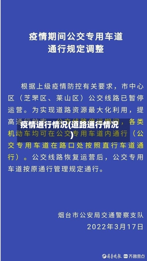 疫情通行情况(道路通行情况)-第3张图片