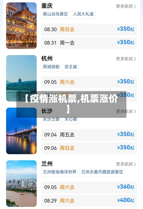【疫情涨机票,机票涨价】-第2张图片