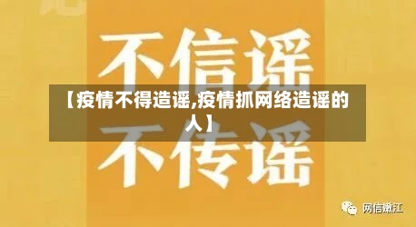 【疫情不得造谣,疫情抓网络造谣的人】-第3张图片