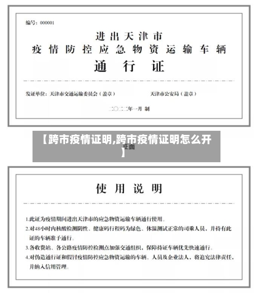 【跨市疫情证明,跨市疫情证明怎么开】-第3张图片