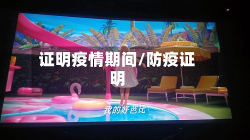 证明疫情期间/防疫证明-第2张图片