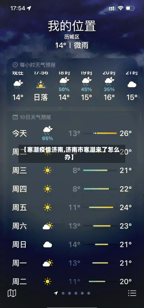 【寒潮疫情济南,济南市寒潮来了怎么办】