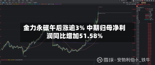金力永磁午后涨逾3% 中期归母净利润同比增加51.58%-第3张图片