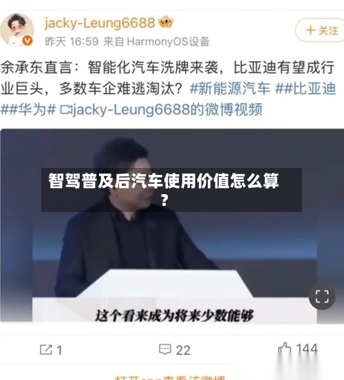 智驾普及后汽车使用价值怎么算?-第2张图片