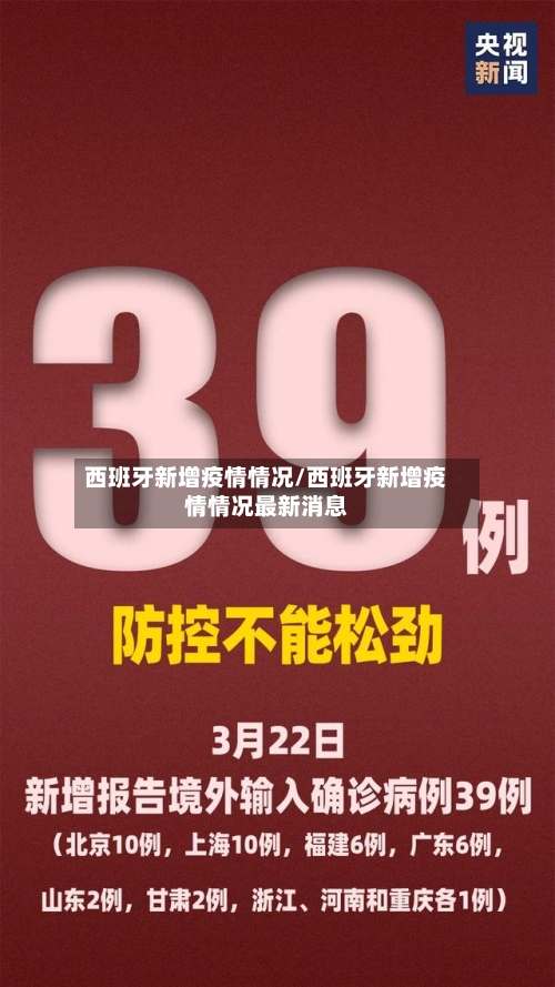 西班牙新增疫情情况/西班牙新增疫情情况最新消息-第2张图片