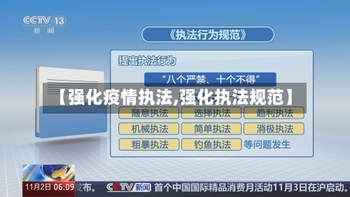 【强化疫情执法,强化执法规范】