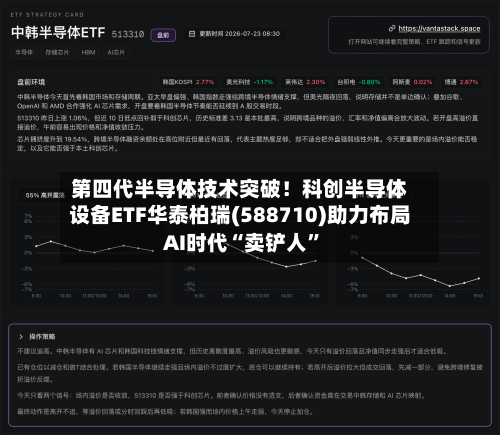 第四代半导体技术突破！科创半导体设备ETF华泰柏瑞(588710)助力布局AI时代“卖铲人	”-第2张图片