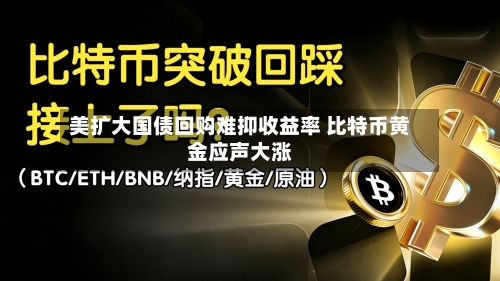美扩大国债回购难抑收益率 比特币黄金应声大涨