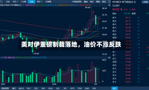 美对伊重磅制裁落地，油价不涨反跌-第2张图片