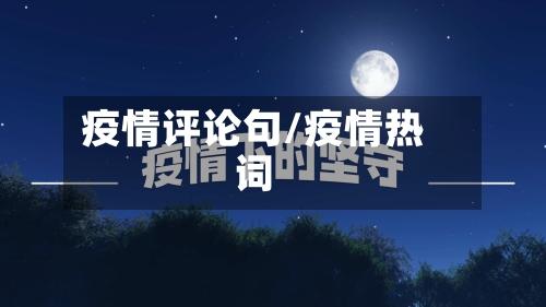 疫情评论句/疫情热词-第3张图片