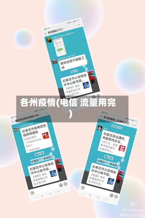 各州疫情(电信 流量用完)
